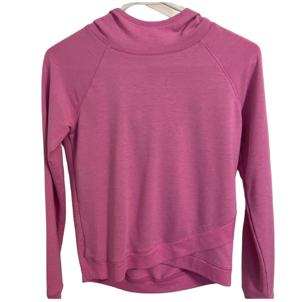 Danskin Now long sleeve pink hoodie 10/12
